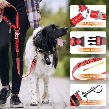 Dog Seat Belts Harness for Safe Car Travel