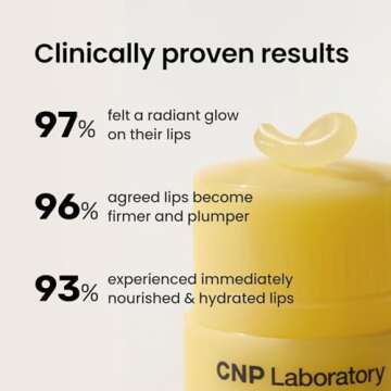 CNP Honey Lip Butter - Propolis Lipcerin™ Original, Hydrating Overnight Manuka Lip Balm & Mask, 12hrs Long-lasting Moisture, Gifts for Women, Korean Skin Care, 0.5 fl.oz.