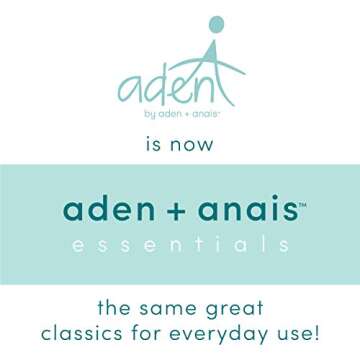 aden + anais Aden Dream Blanket | Muslin Baby Blankets for Girls & Boys | Ideal Lightweight Newborn Nursery & Crib Blanket | Unisex Toddler & Infant Bedding | Shower & Registry Gift, Dinotime