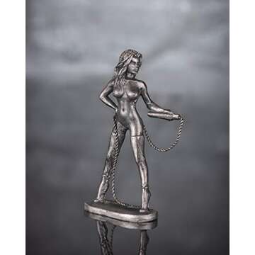 Ronin Miniatures - BDSM Woman - Metal Sculpture Miniature - Size 1/32 Scale - 54mm Action Figures - Home Collectible Figurines