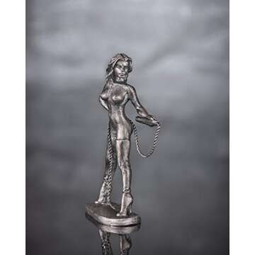 Ronin Miniatures - BDSM Woman - Metal Sculpture Miniature - Size 1/32 Scale - 54mm Action Figures - Home Collectible Figurines