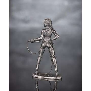 Ronin Miniatures - BDSM Woman - Metal Sculpture Miniature - Size 1/32 Scale - 54mm Action Figures - Home Collectible Figurines