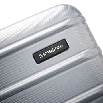 Durable Samsonite Omni 2 Luggage Set - Arctic Silver