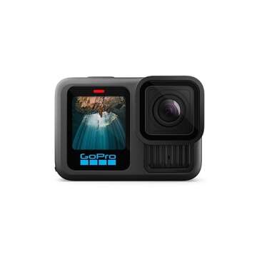 GoPro HERO13 Black Accessory Bundle - Includes The Handler, 2 Enduro Batteries, 2 Curved Adhesive Mounts, 64GB SanDisk MicroSD Card, and Carrying Case