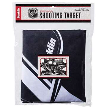 Franklin Sports NHL Hockey Goalie Shooting Target - Hockey Goal Practice Target - Street Hockey Net Goalie Target - Official Size Target - 72" x 48"