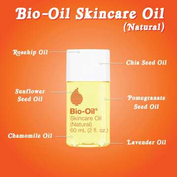 Bio-Oil Natural Skincare Oil - 0.85 Oz Pack of 3