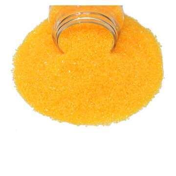 Mystic Sprinkles Sanding Sugar 4oz Bottles (Citrine - Yellow Sanding Sugar 4oz)