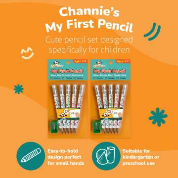 Channie's My First Pencil - Perfect for New Writers