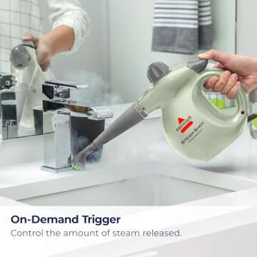 BISSELL Steam Shot OmniReach Handheld Steam Cleaner