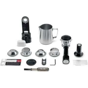 Breville Dynamic Duo Dual Boiler Espresso Machine and Smart Grinder Pro Package, Stainless Steel - BEP920BSS