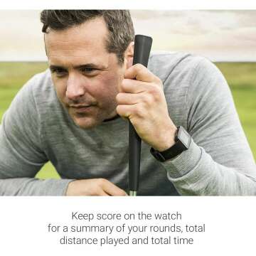 Garmin Approach S10 GPS Golf Watch - Lightweight & Durable