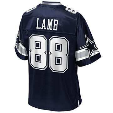 NFL PRO LINE Men's CeeDee Lamb Navy Dallas Cowboys Player Jersey