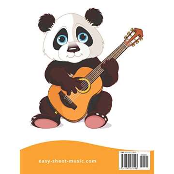 Easy Guitar Songs For Kids: 40 Fun & Easy To Play Guitar Songs for Beginners (Sheet Music + Tabs + Chords + Lyrics)