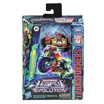 Transformers Toys Legacy Evolution Deluxe Crashbar Toy, 5.5-inch, Action Figure for Boys and Girls Ages 8 and Up