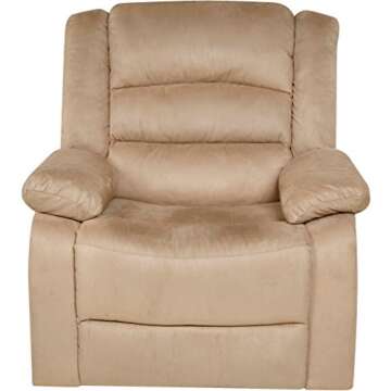 Relaxzen Longstreet Massaging Recliner with USB