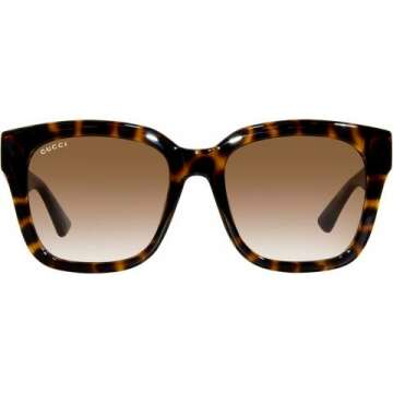 Gucci GG1338SK Women's Havana Gradient Sunglasses