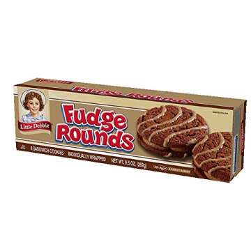 Little Debbie Fudge Rounds, 9.5 Oz