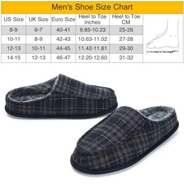 Cosyone1997 Men's Non-Slip House Slippers