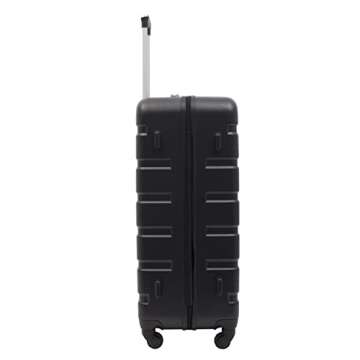 Travelers Club Harper Luggage, Black, 2 Piece Set