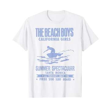 Official Beach Boys California Girls White T-Shirt