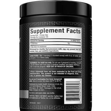 Pure L-Glutamine Powder for Muscle Recovery