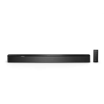 Bose Smart Soundbar 300, Bluetooth Wireless Sound Bar for TV with Built-in Microphone and Alexa Voice Control, Black