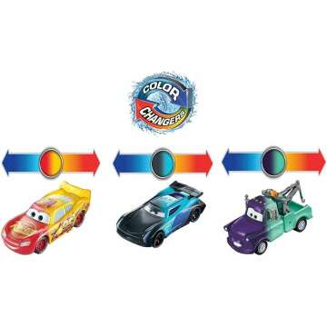 Cars Color Changer 3-Pack Toys for Kids