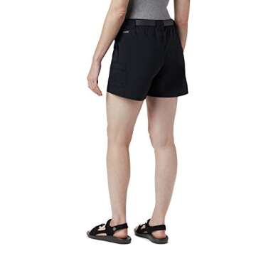 Columbia Women's Sandy River Cargo Short Shorts, Black, Mx6