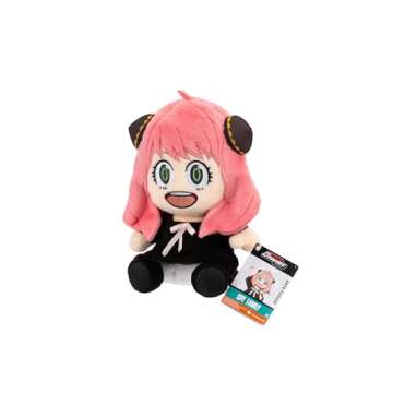 Total Anime Anya Forger - 8-Inch Scale Super Soft Plush with Authentic Details from SPYxFAMILY