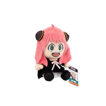 Total Anime Anya Forger - 8-Inch Scale Super Soft Plush with Authentic Details from SPYxFAMILY