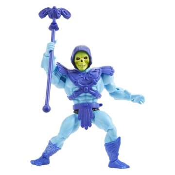 Masters of the Universe Origins Skeletor Action Figure, Battle Character for Storytelling Play and Display, Gift for 6 to 10 Year Olds and Adult Collectors