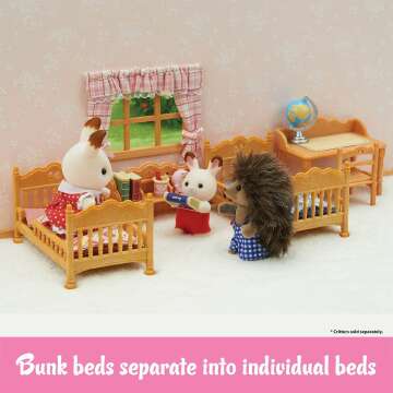 Charming Calico Critters Bedroom Set for Kids