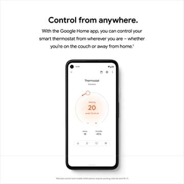 Renewed Google Nest Smart Wifi Thermostat for Home