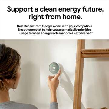 Renewed Google Nest Smart Wifi Thermostat for Home