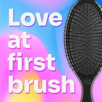 Wet Brush Original Detangler Hair Brush, Amazon Exclusive Aqua- Ultra-Soft IntelliFlex Bristles-Detangling Hairbrush Glides Through Tangles For All Hair Types (Wet Dry & Damaged Hair) - Women & Men