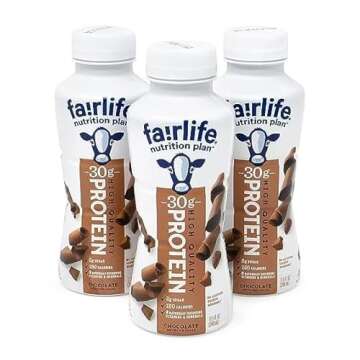 Fairlife Nutrition Plan High Protein Chocolate 30g Shake, Gelatin Free, 11.5fl.oz, 12 Pack