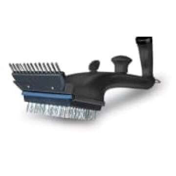 Grill Daddy Pro Made in USA - Ultimate Grill Brush for Outdoor BBQs & Grilling Accessories, Steam Cleaning Power, 22" Handle