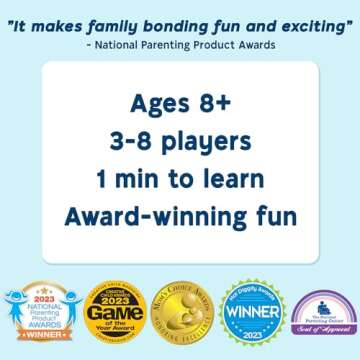 Fun Family Game with Conversation Starters for All Ages