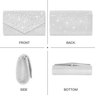 Sparkle with CurvChic Rhinestone Evening Clutch