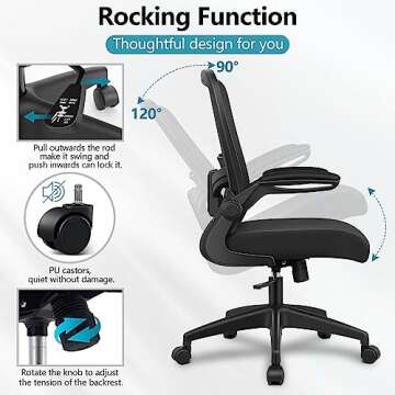 Ergonomic FelixKing Office Chair with Lumbar Support