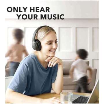 Soundcore Life Q20 Noise Cancelling Headphones Renewed