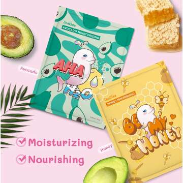 ZealSea Sheet Masks - Hydrate & Brighten Skin Today!