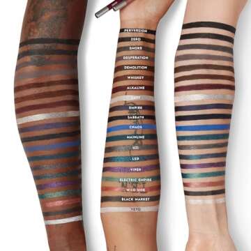 URBAN DECAY 24/7 Glide-On Waterproof Eyeliner Pencil (Bourbon - Dark Brown Shimmer), Smudge-Proof, Transfer-proof, Long-lasting Colored Eye Liners, Hydrating Vitamin E, Cruelty-free - 0.04 oz