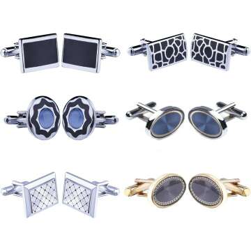 Stylish BodyJ4You Cufflink Gift Set for Men