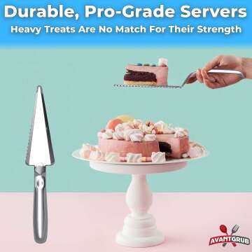 10" Heavy Duty Dessert Servers - 12 Pack