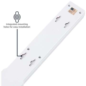 Amazon Basics Surge Protector Power Strip - 6 Outlets