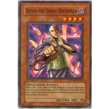 Yu-Gi-Oh! - Kycoo The Ghost Destroyer (SDDE-EN007) - Structure Deck The Dark Emperor - 1st Edition - Common