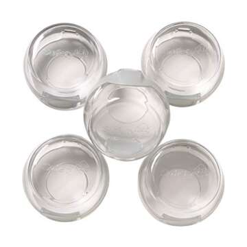 Safety 1st Child Proof Clear View Stove Knob Covers (Set of 5)