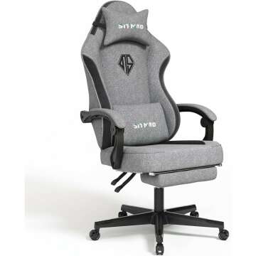 SITMOD Gaming Chairs with Footrest for Ultimate Comfort