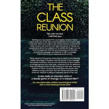 The Class Reunion: A psychological suspense thriller (Payback Pasts Collection - Standalone Thrillers)